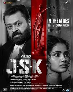 JSK – Janaki V vs State of Kerala 2025 Hindi Dual Audio HD Poster Download - Filmyzilla