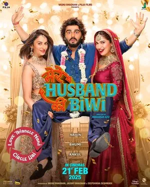 Mere Husband Ki Biwi 2025 Hindi Dubbed HD Poster Download - Filmyzilla