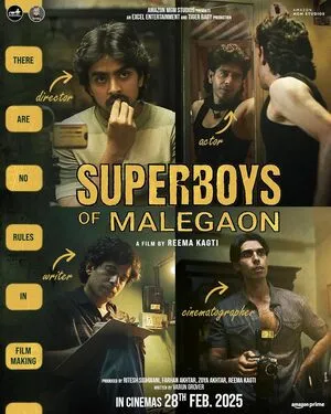 Superboys of Malegaon 2025 Hindi Audio HD Poster Download - Filmyzilla
