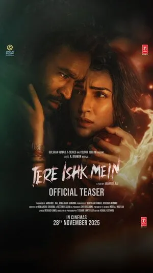 Tere Ishk Mein 2025 Hindi Dual Audio HD Poster Download - Filmyzilla