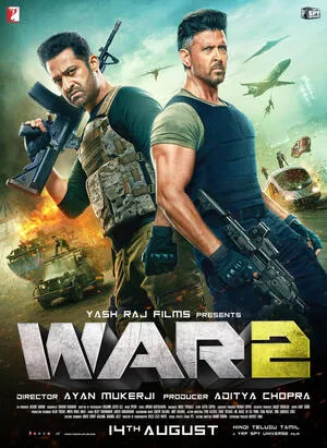 War 2 2025 Hindi HD Poster Download - Filmyzilla