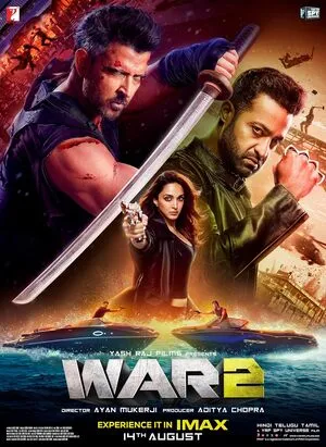 War 2 2025 Hindi HD Poster Download - Filmyzilla