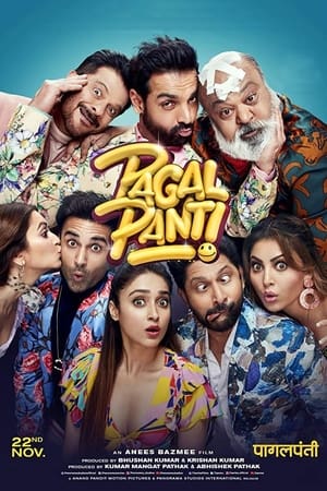 Pagalpanti (2019) Hindi Movie [1.1GB] HD Poster Download - Filmyzilla