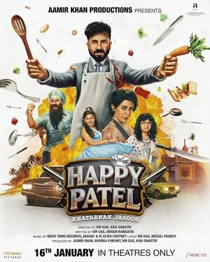 Happy Patel Khatarnak Jasoos 2026 Hindi Audio HD Poster Download - Filmyzilla