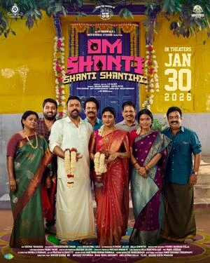 Om Shanti Shanti Shantihi 2026 Telugu Audio HD Poster Download - Filmyzilla